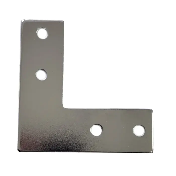 Накладний L кутник для верстатного профілю 45х45