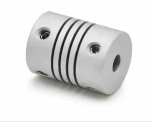 Гибкая алюминиевая муфта 10х10 мм (D19 L25)