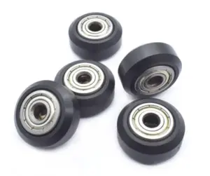 Ролик для верстатного профілю 2020 3030 чорний